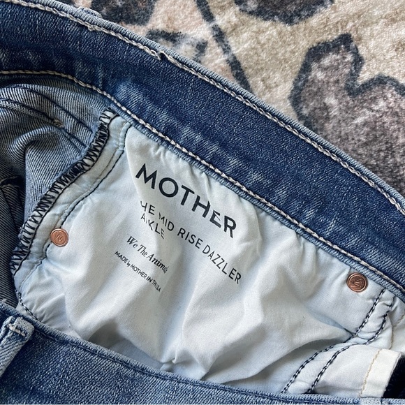 Mother The Mid Rise Dazzler Ankle We the animals Jeans - Picture 6 of 10